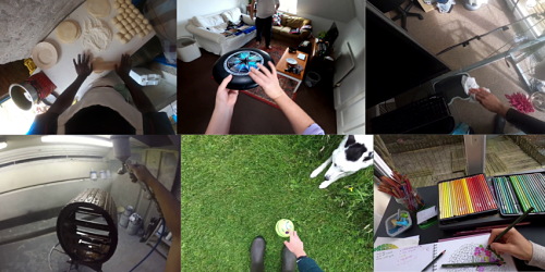 Image montage of activities captured by the project